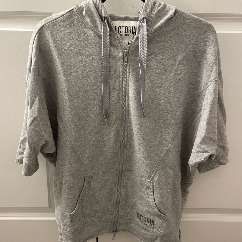 Victoria Secret Sport grey jacket full zip up